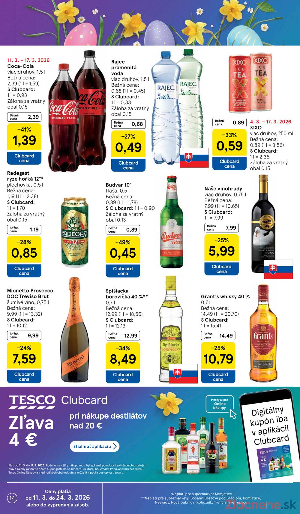 Tesco supermarkety od 11.3. do 17.3.2026