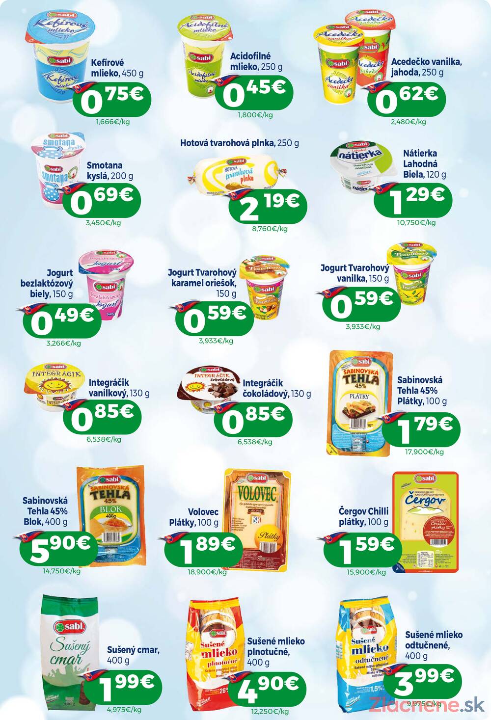 Leták MILK - AGRO - MILK - AGRO do 17.3. - strana 4