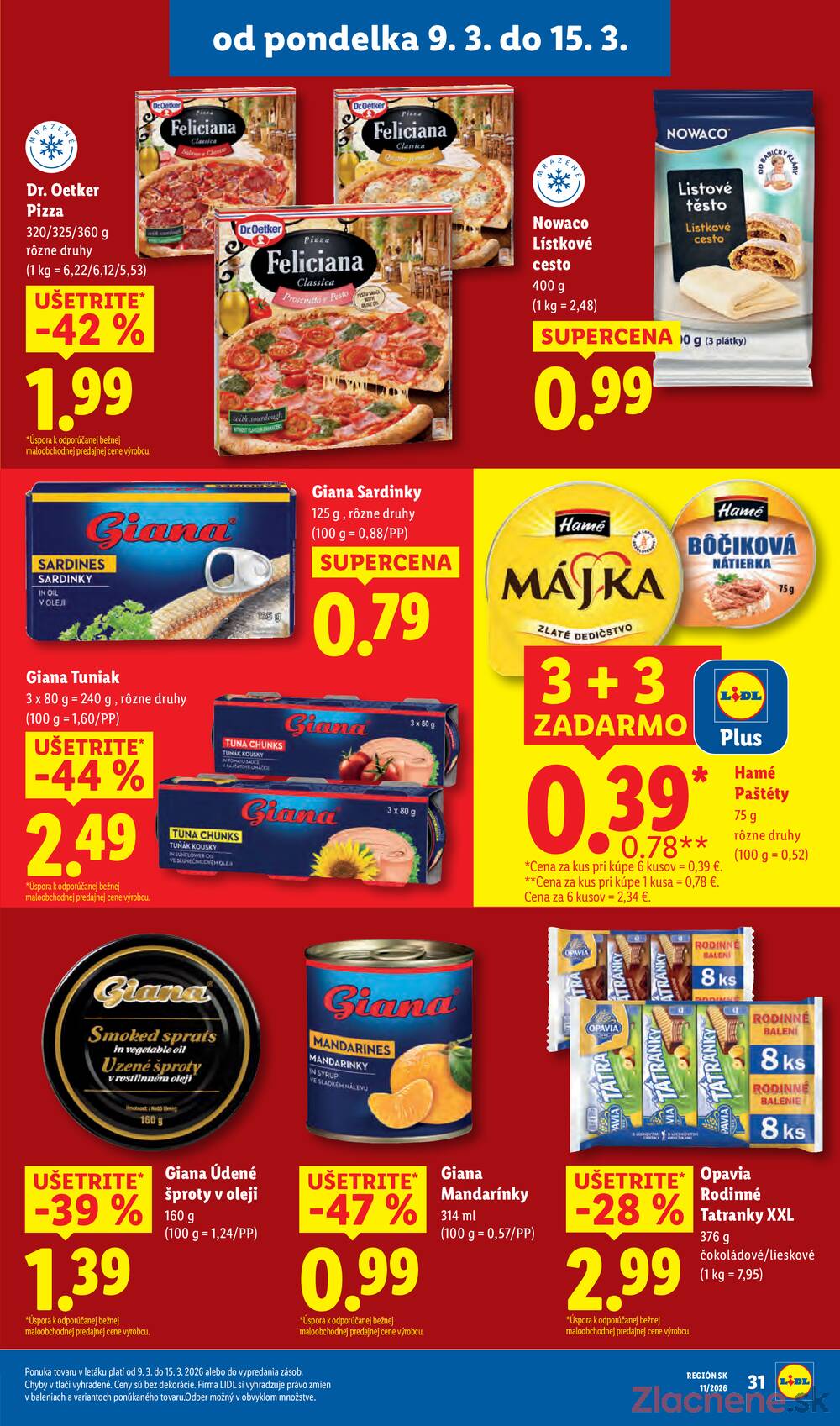 Lidl 9.3. - 15.3.