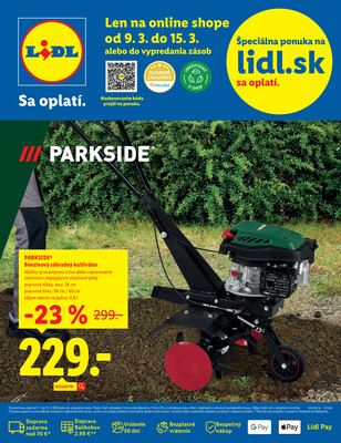 Leták Lidl Parside Magazín do 15.3.