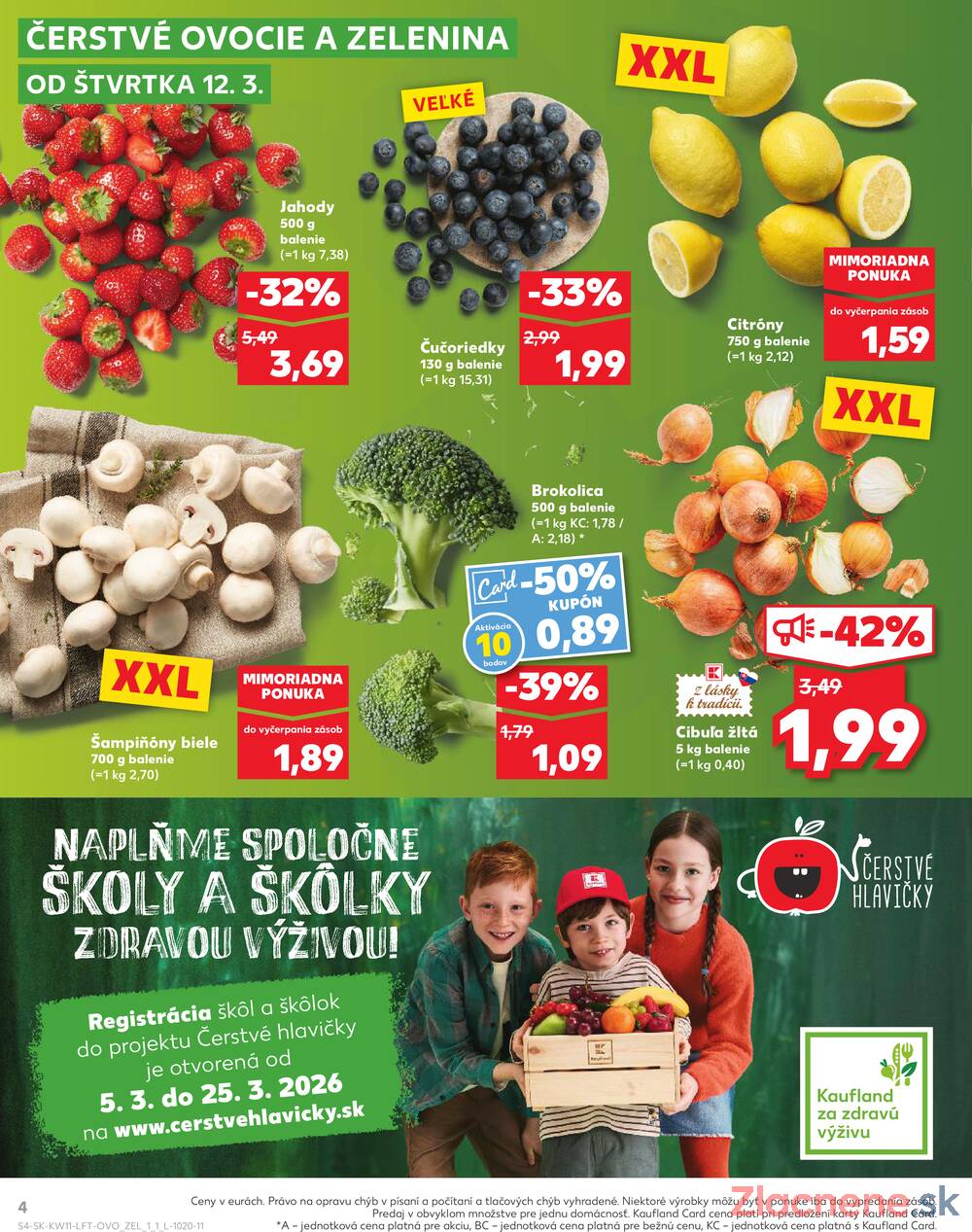 Kaufland 12.3. - 18.3. - Kaufland Vranov nad Topľou