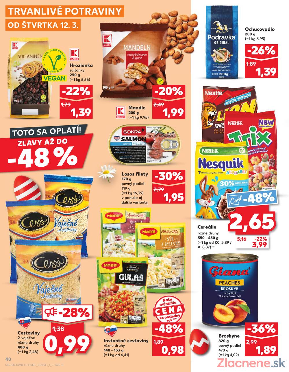 Leták Kaufland - Kaufland 12.3. - 18.3. - Kaufland Kežmarok - strana 40