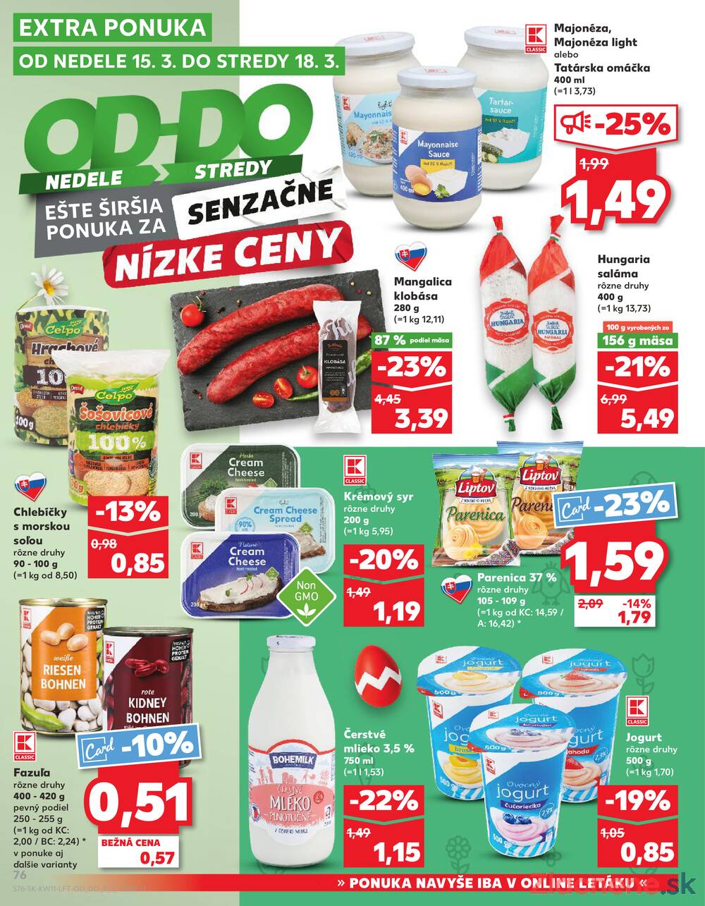 Leták Kaufland - Kaufland 12.3. - 18.3. - Kaufland Rožňava - strana 76
