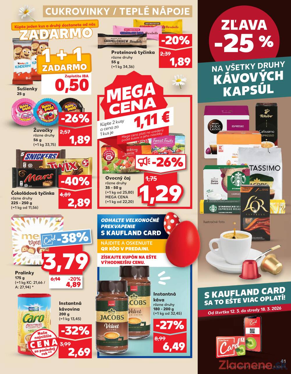 Kaufland 12.3. - 18.3. - Kaufland  Bratislava - Zahorska Bystrica