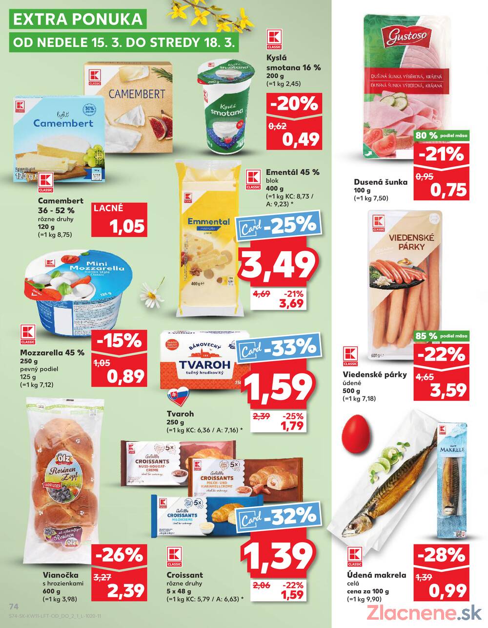 Kaufland 12.3. - 18.3. - Kaufland Trnava - Nová ul.