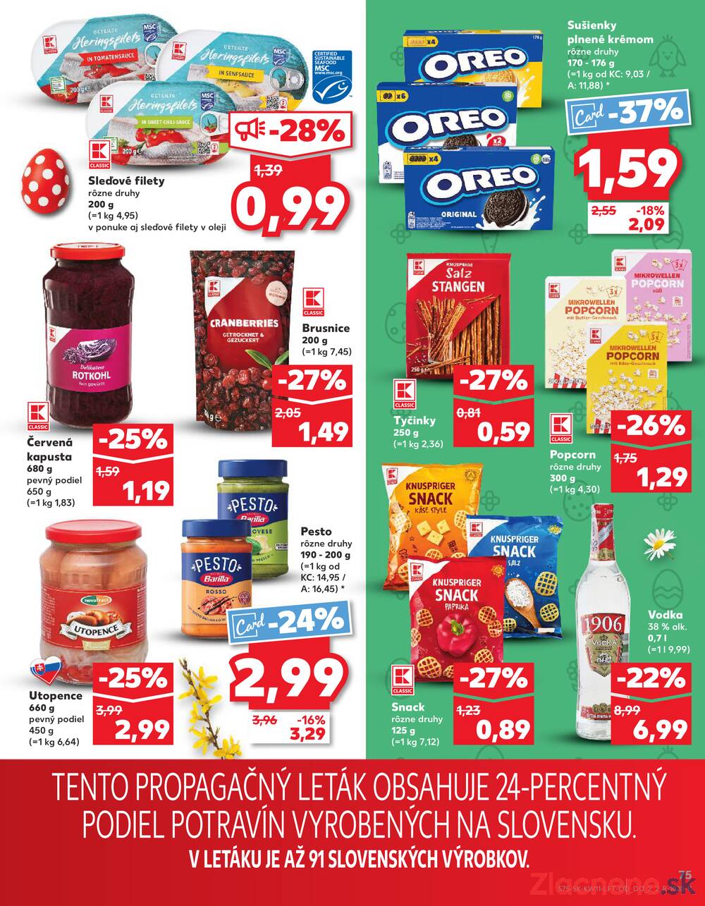 Kaufland 12.3. - 18.3. - Bratislava-Patrónka