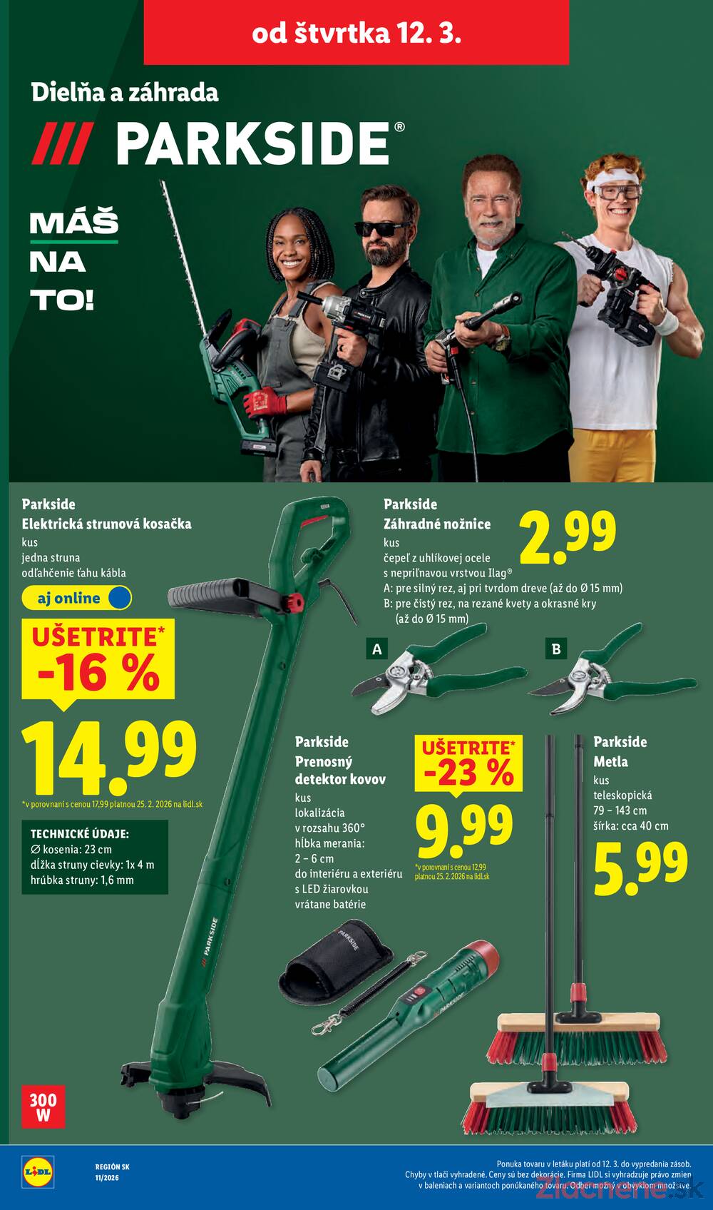 Lidl Štvrtok 12.3. - 15.3.