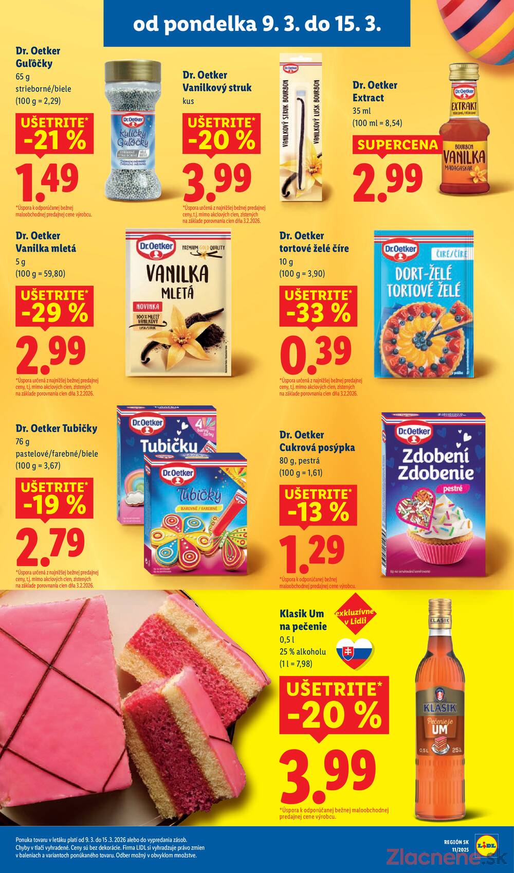 Lidl Štvrtok 12.3. - 15.3.