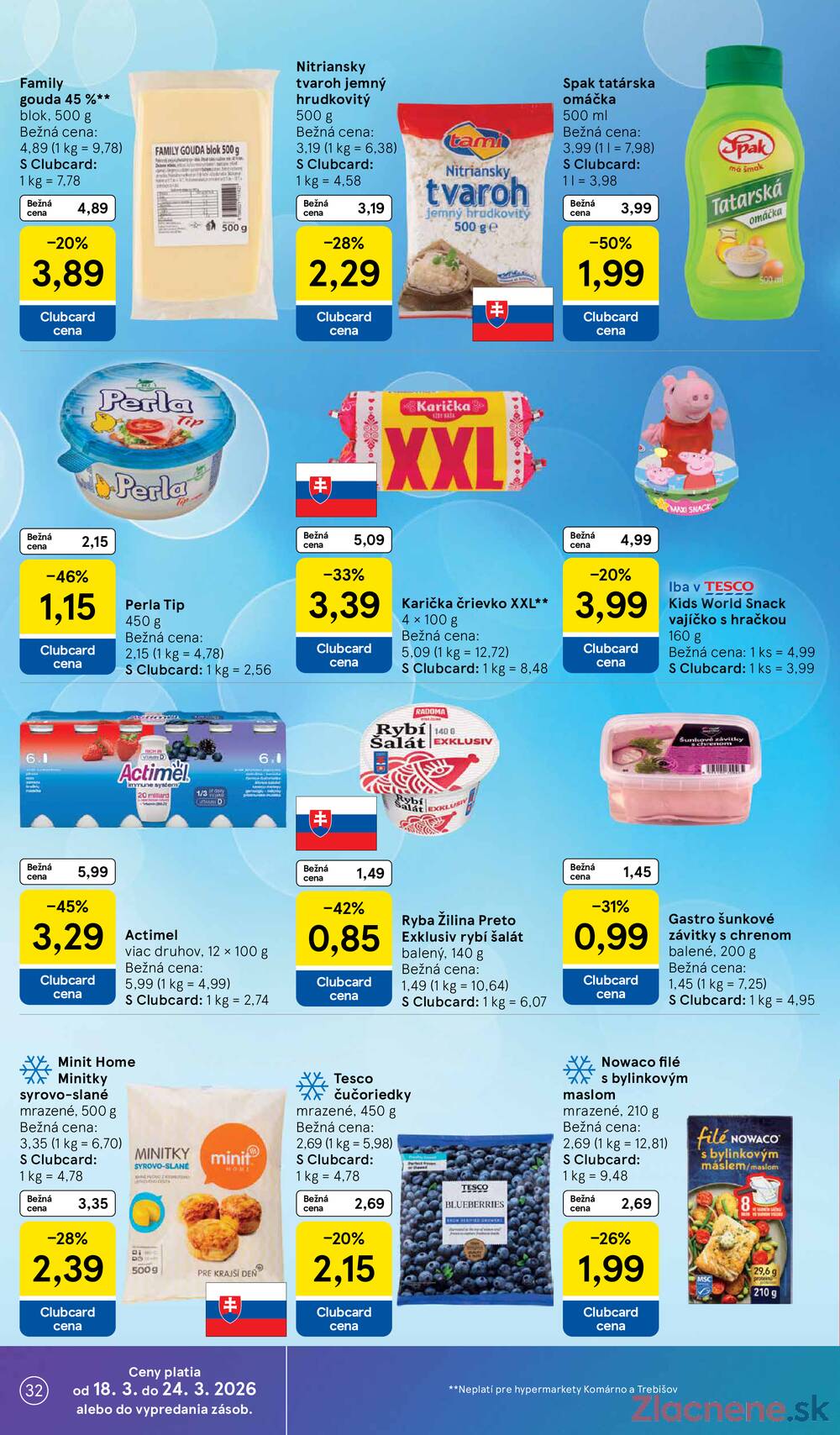 Leták Tesco - Tesco malé hypermarkety 18.3. - 24.3. - strana 32
