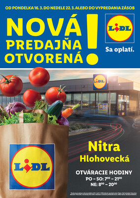 leták Lidl