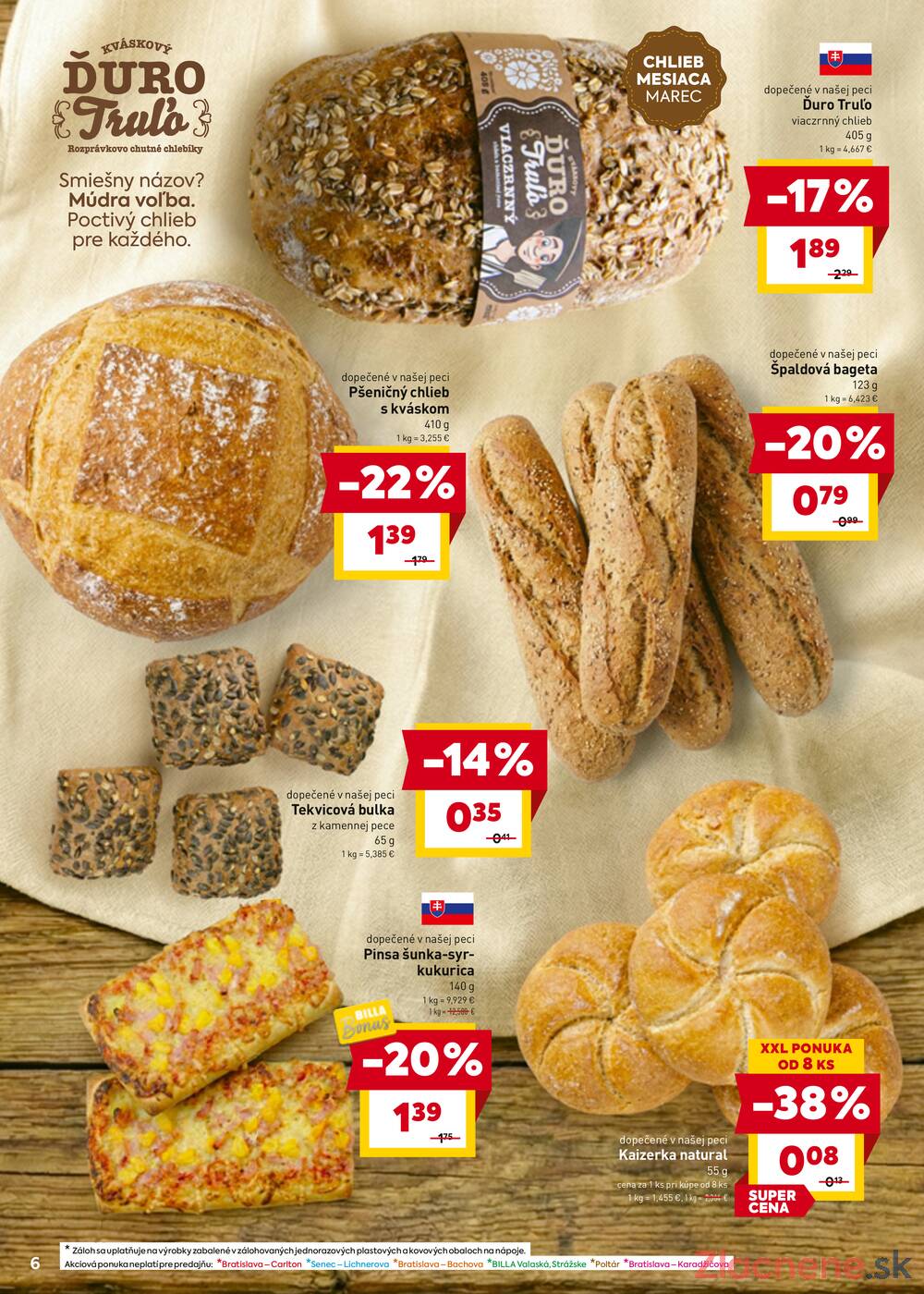 Leták BILLA - BILLA od 18.3. do 24.3.2026 - strana 8 Leták BILLA - BILLA od 18.3. do 24.3.2026 - strana 8