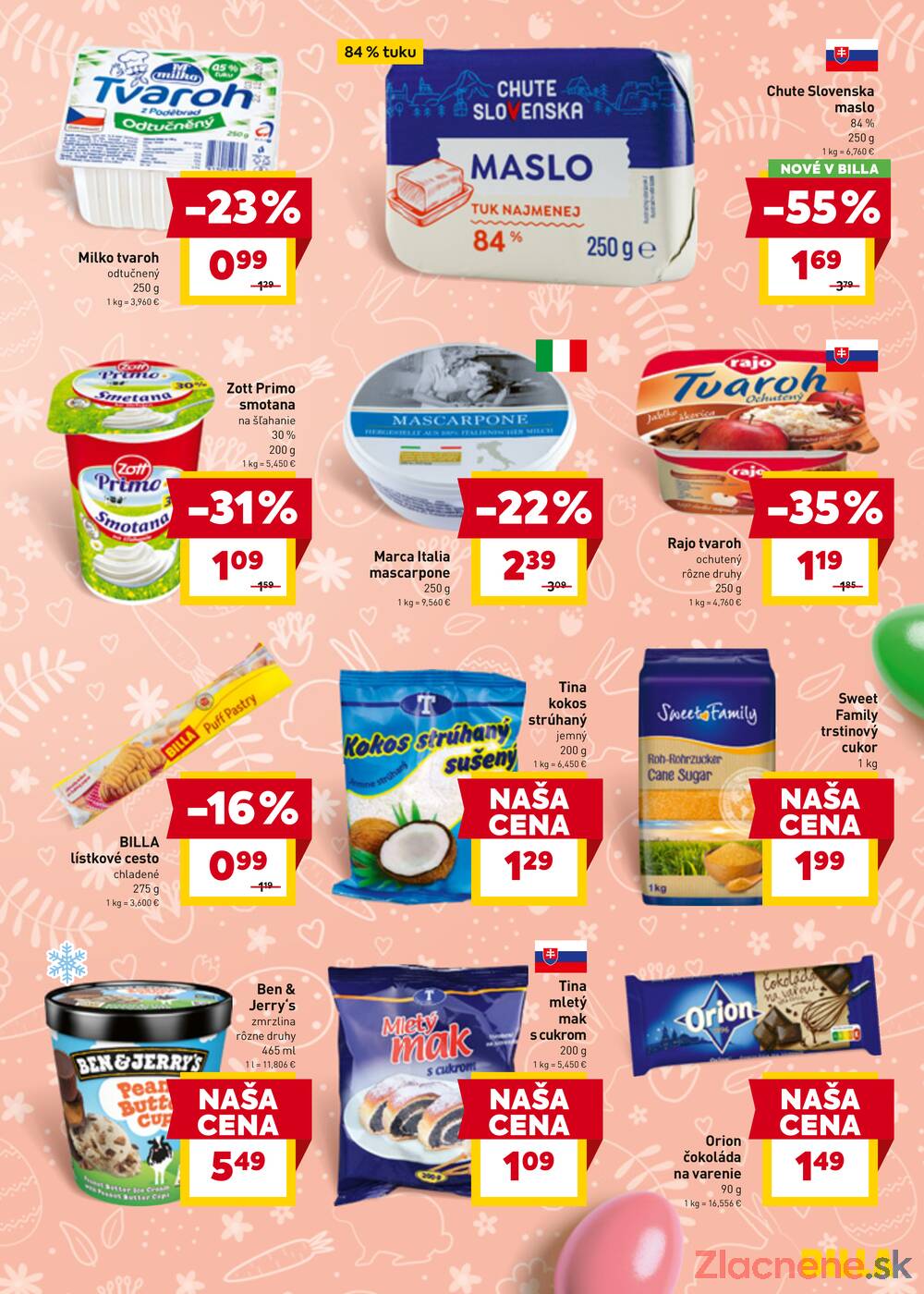 BILLA od 18.3. do 24.3.2026