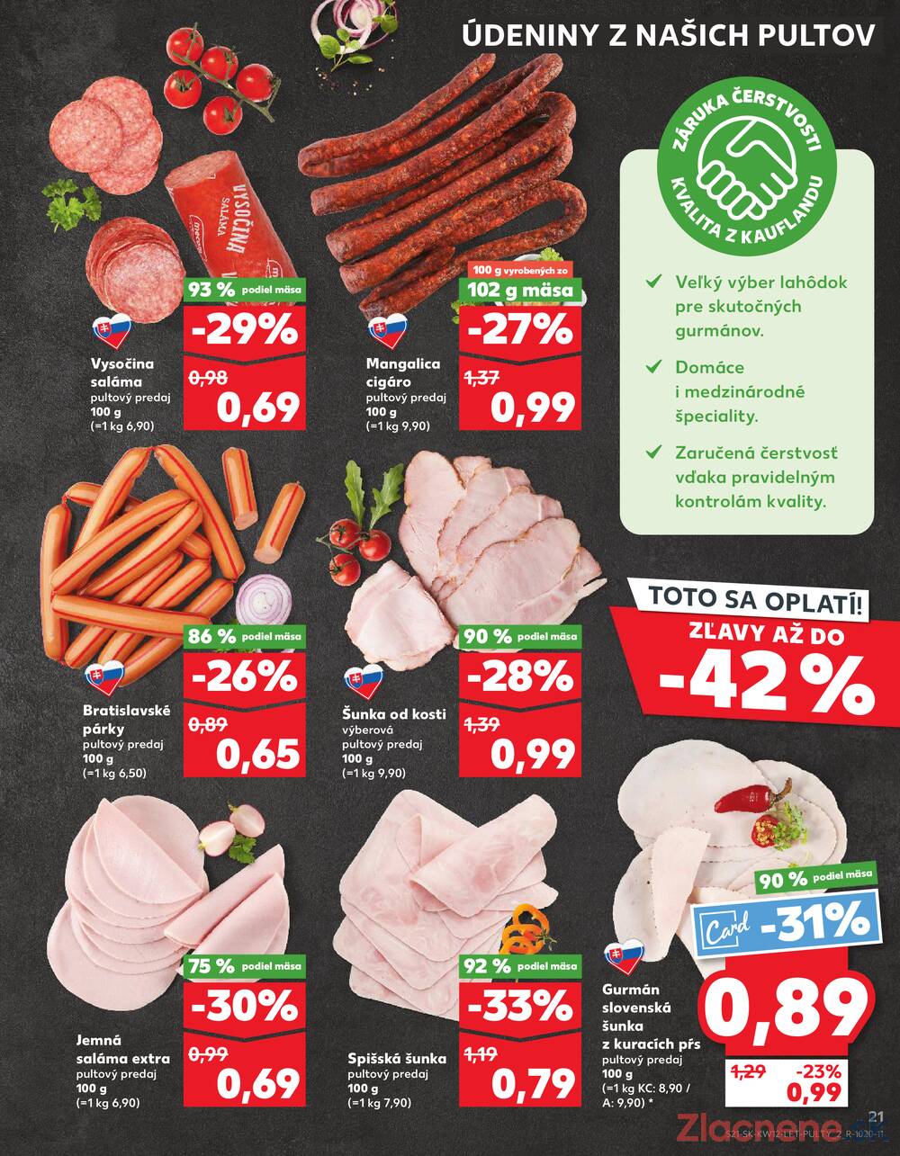 Leták Kaufland - Kaufland 19.3. - 25.3. - Kaufland Brezno - strana 21