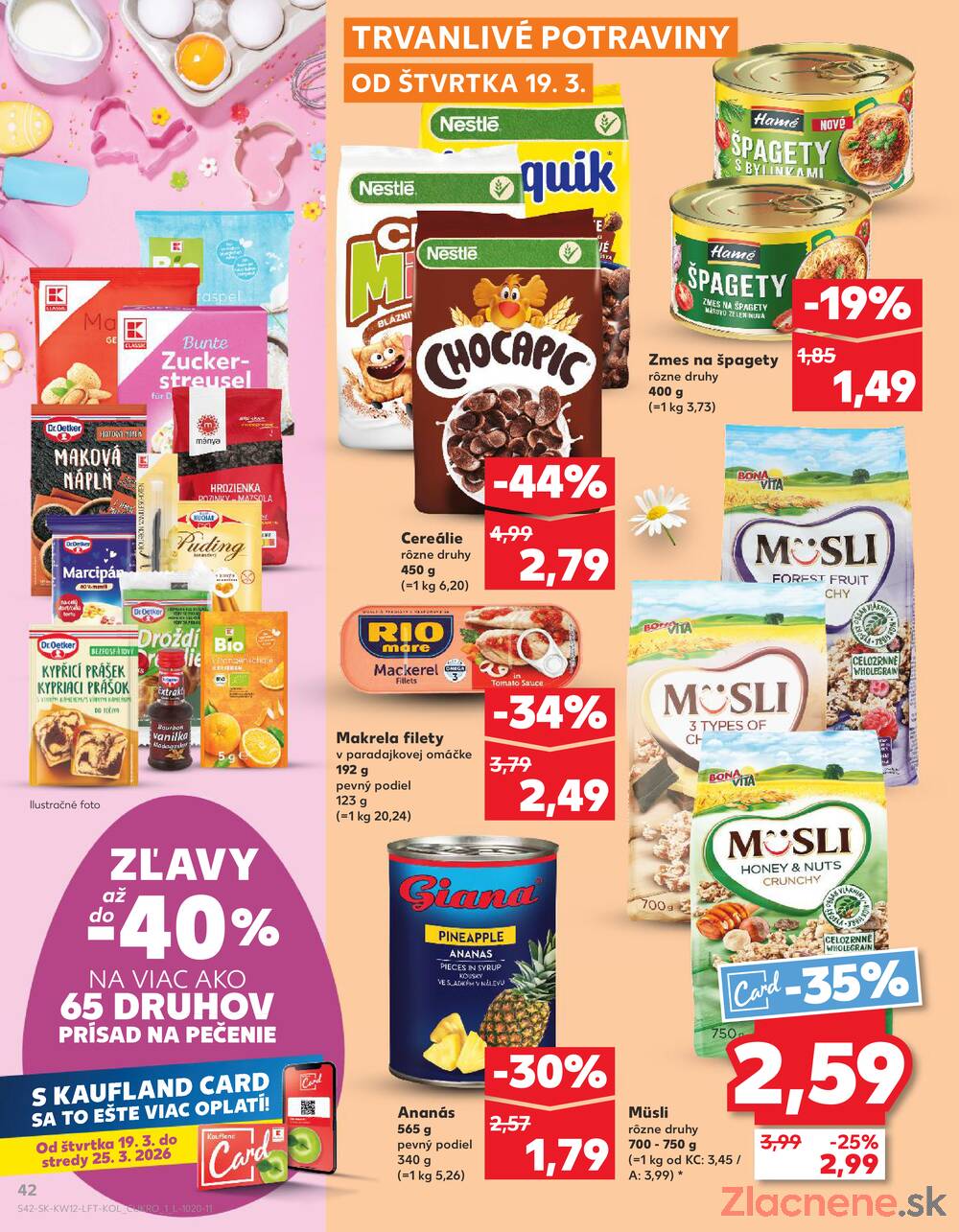 Kaufland 19.3. - 25.3. - Kaufland Púchov