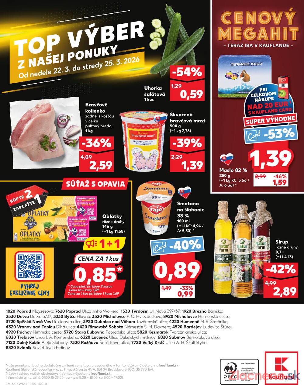 Leták Kaufland - Kaufland 19.3. - 25.3. - Kaufland Stará Ľubovňa - strana 74