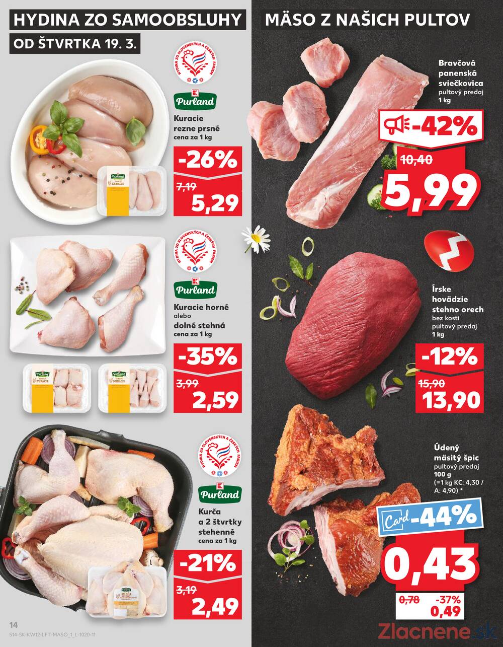 Kaufland 19.3. - 25.3. - Kaufland Dolný Kubín