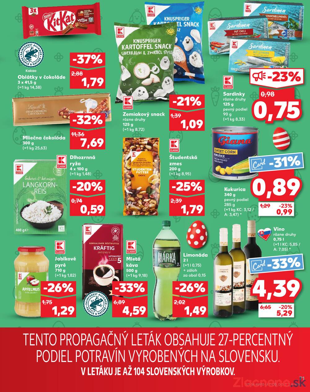 Kaufland 19.3. - 25.3. - Kaufland Piešťany