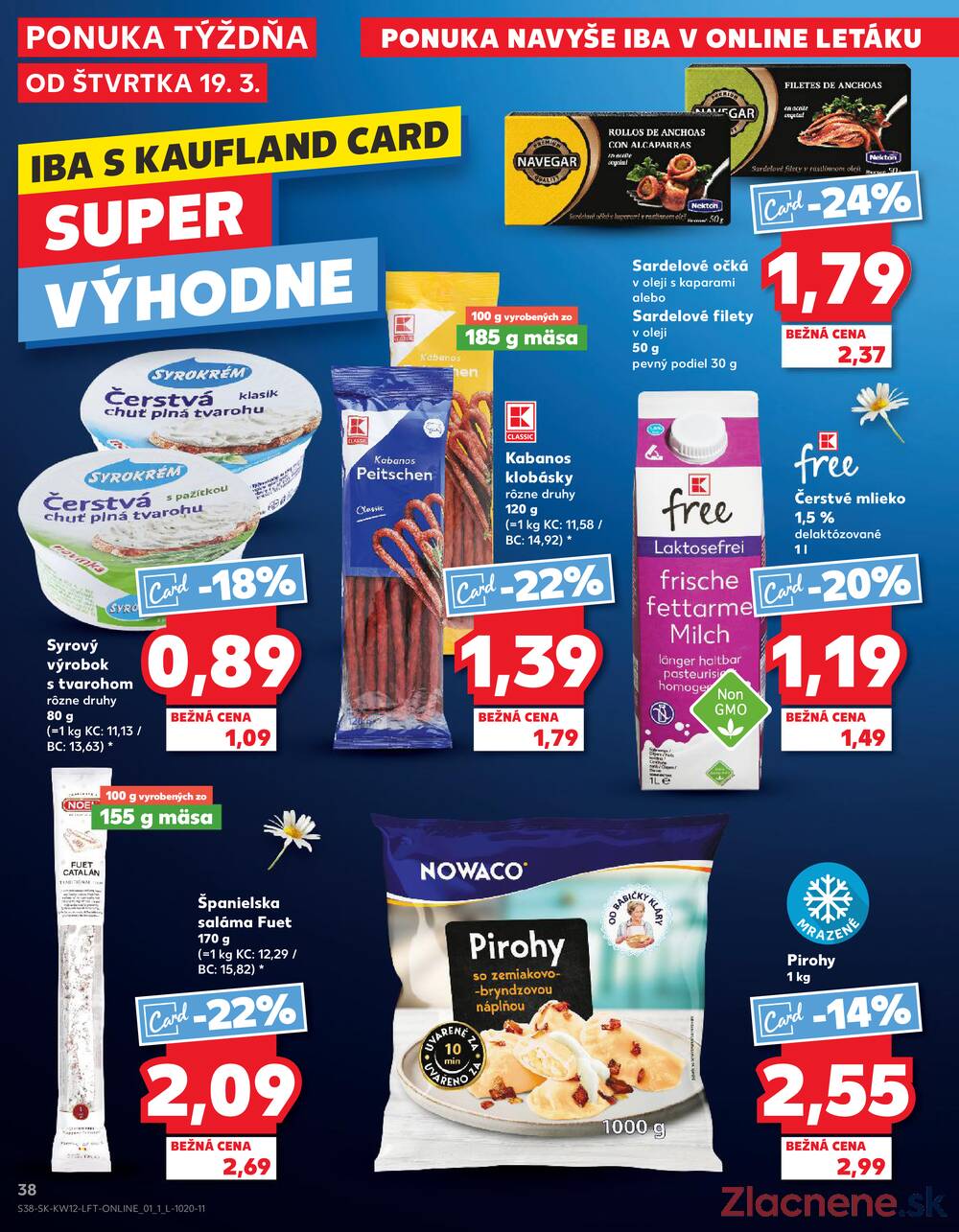 Kaufland 19.3. - 25.3. - Kaufland Trnava - Nová ul.