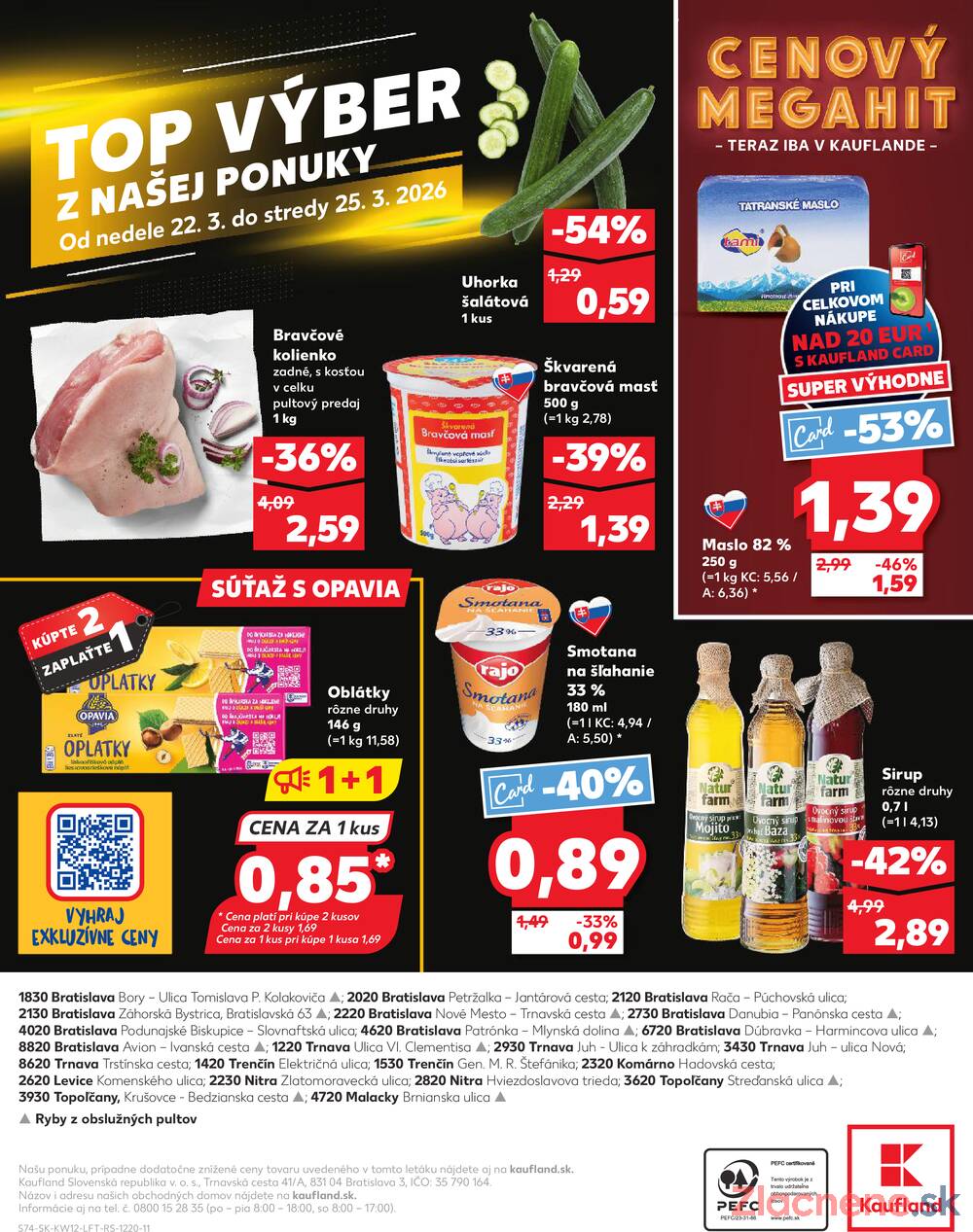 Leták Kaufland - Kaufland 19.3. - 25.3. - Kaufland (Harmincova, Bratislava - Dúbravka) - strana 74