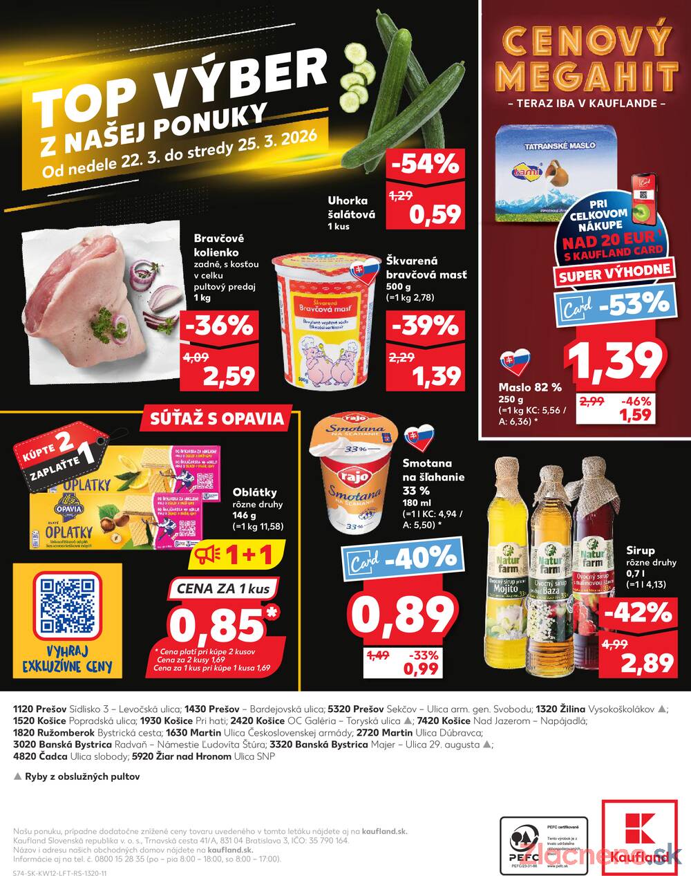Kaufland 19.3. - 25.3. - Kaufland Martin-Podhaj