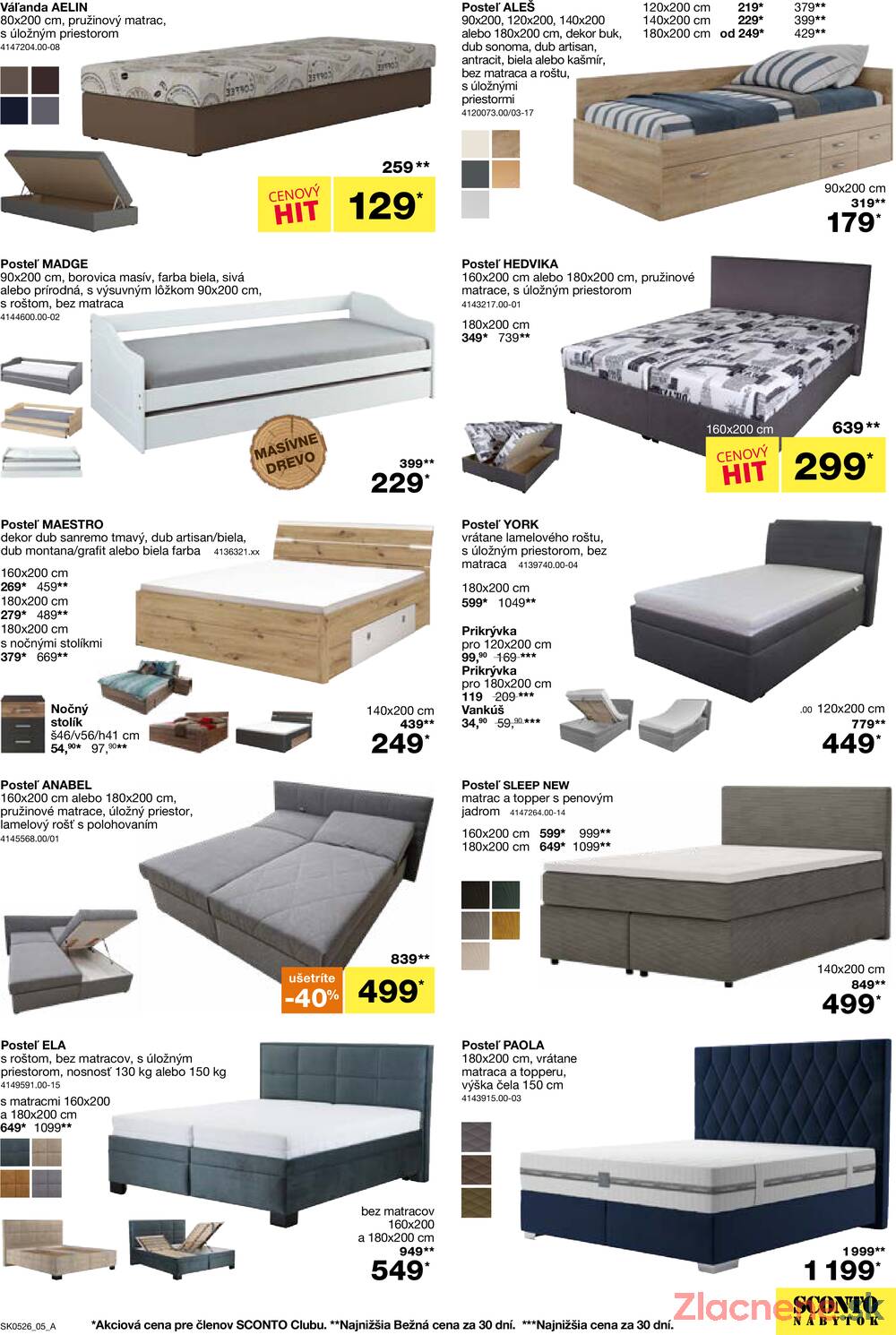Leták SCONTO nábytok - Sconto nábytok od 25.3. do 21.4.2026 - strana 5