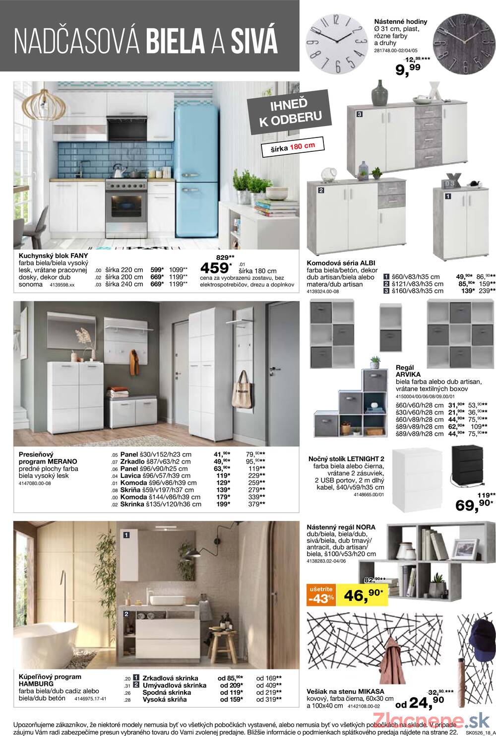 Leták SCONTO nábytok - Sconto nábytok od 25.3. do 21.4.2026 - strana 18 Leták SCONTO nábytok - Sconto nábytok od 25.3. do 21.4.2026 - strana 18