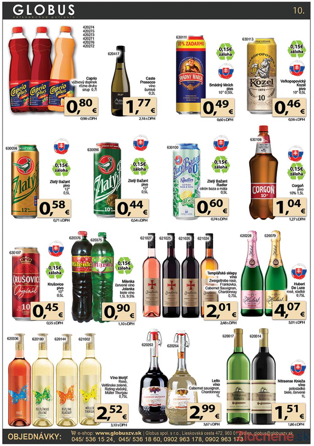 Leták Globus - Globus do 7.4. - strana 10