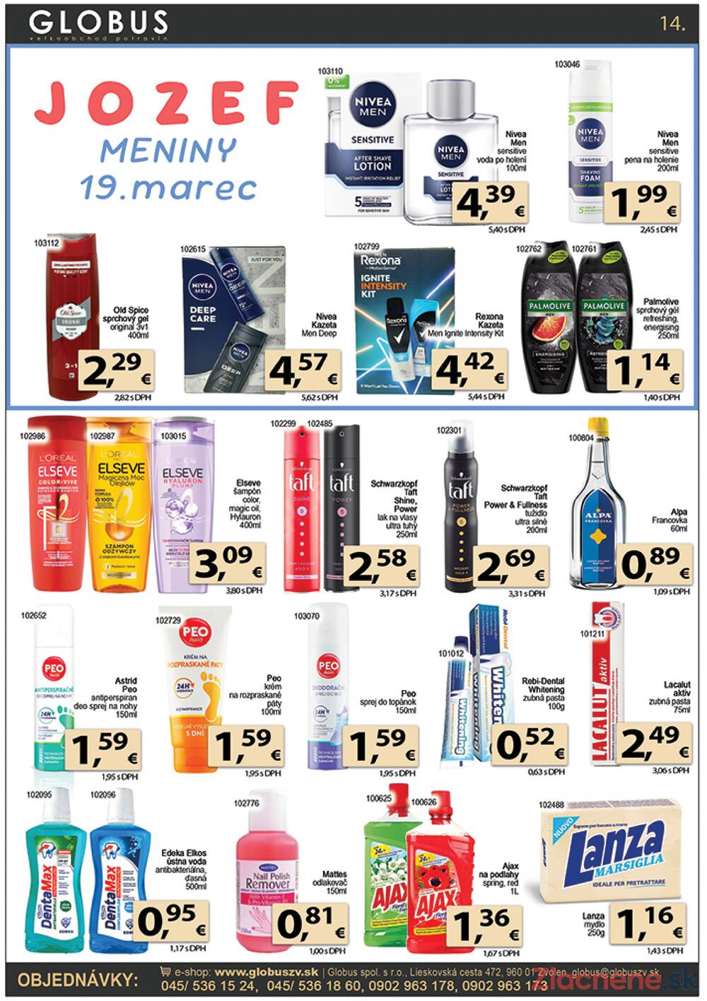 Leták Globus - Globus do 7.4. - strana 14