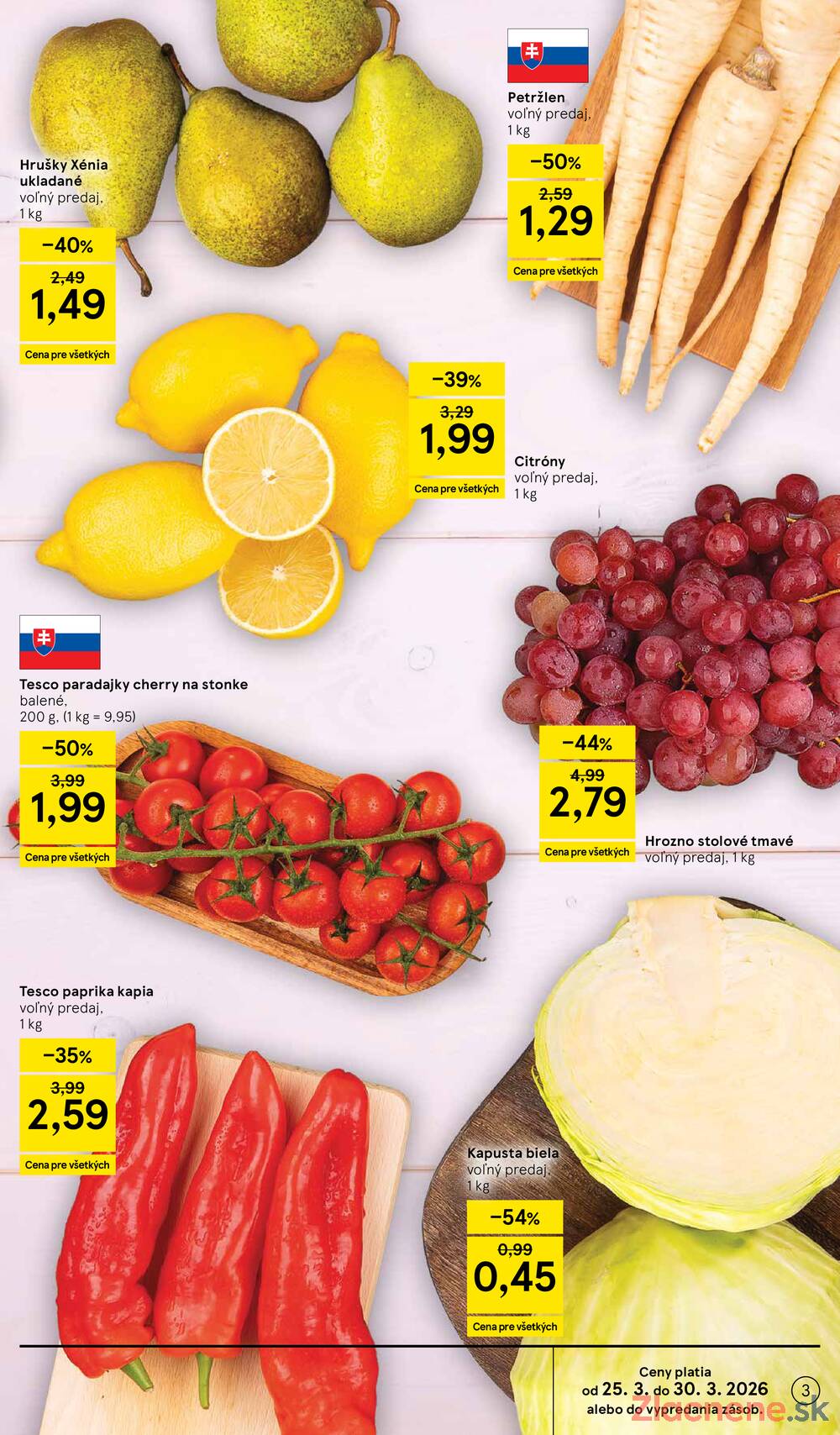 Tesco malé hypermarkety 25.3. - 30.3.