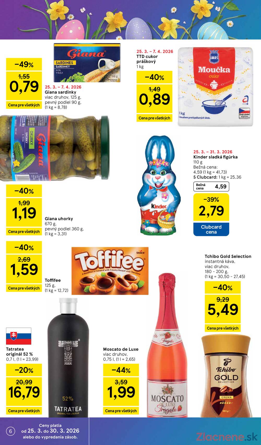 Tesco malé hypermarkety 25.3. - 30.3.