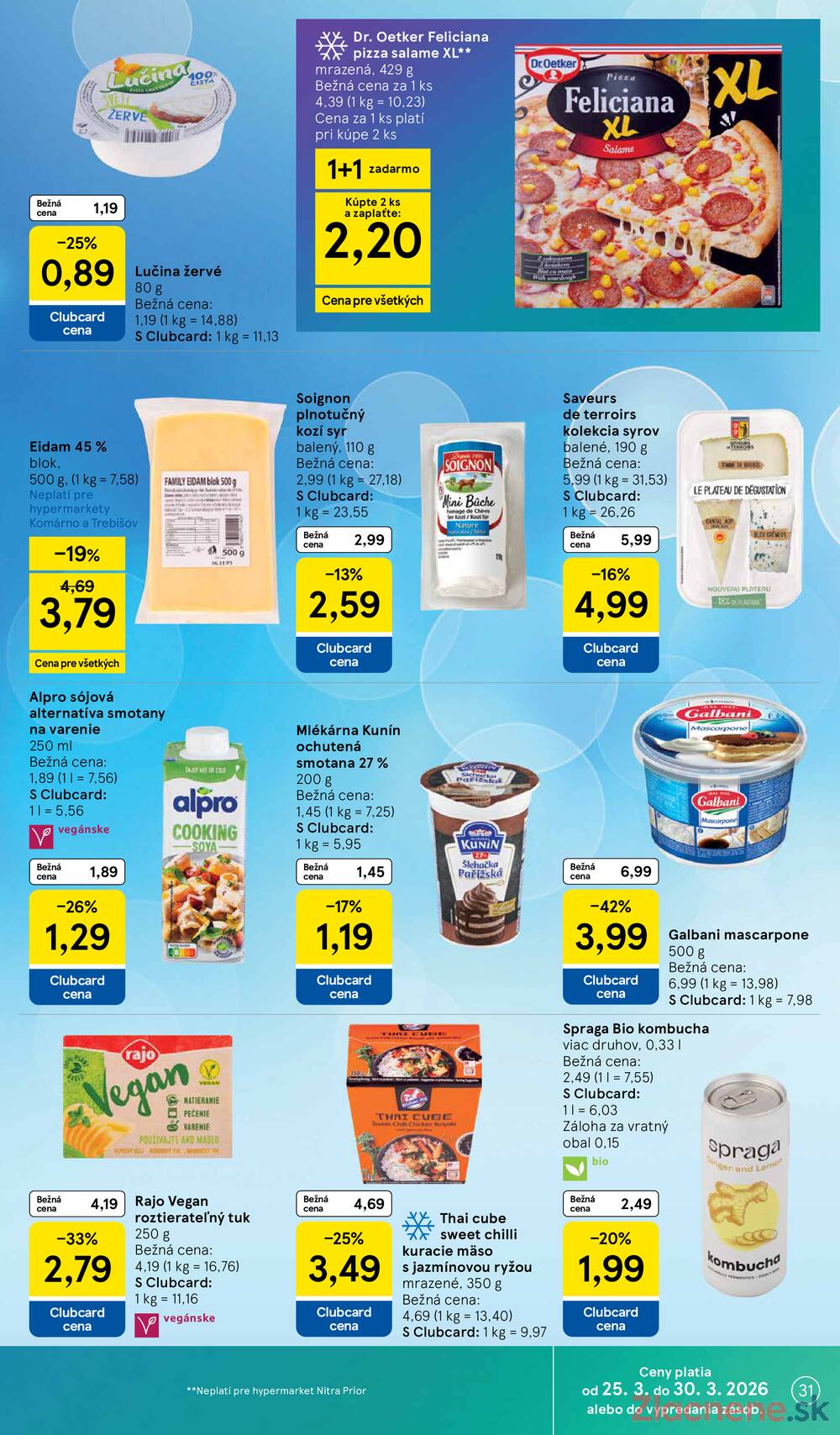Tesco malé hypermarkety 25.3. - 30.3.
