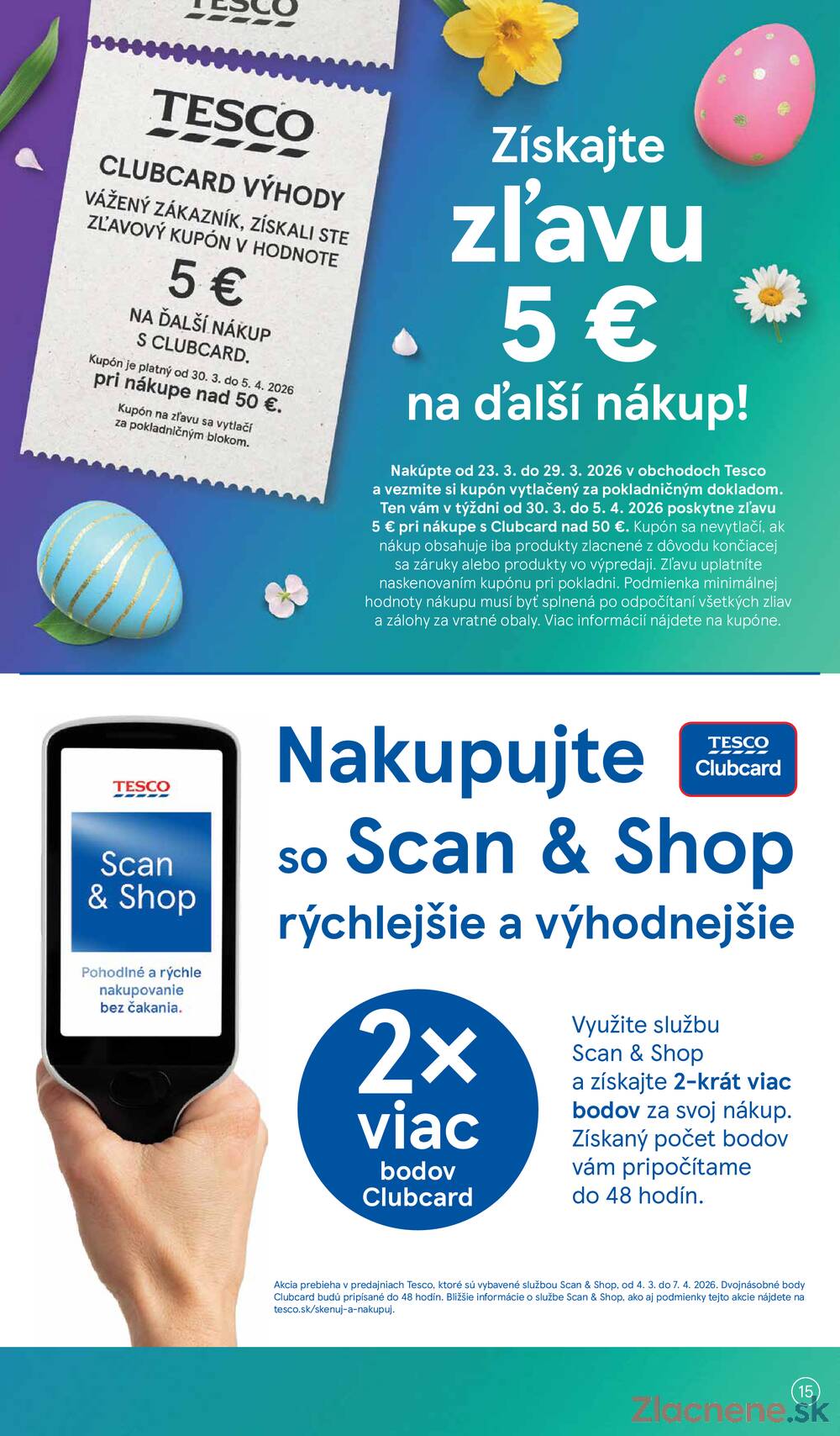 Tesco supermarkety od 25.3. do 30.3.2026