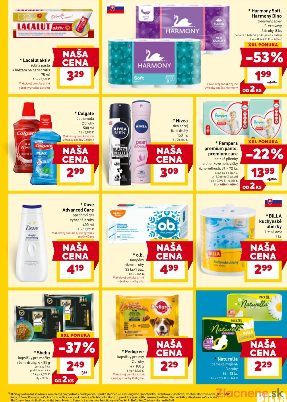 BILLA od 25.3. do 31.3.2026