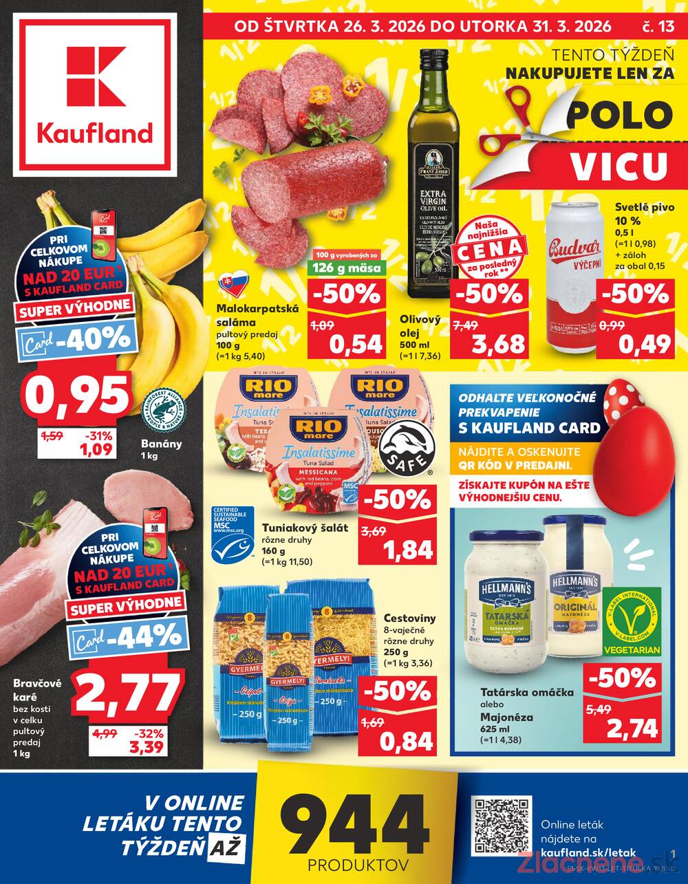 Leták Kaufland - Kaufland 26.3. - 31.3. - Kaufland Brezno - strana 1
