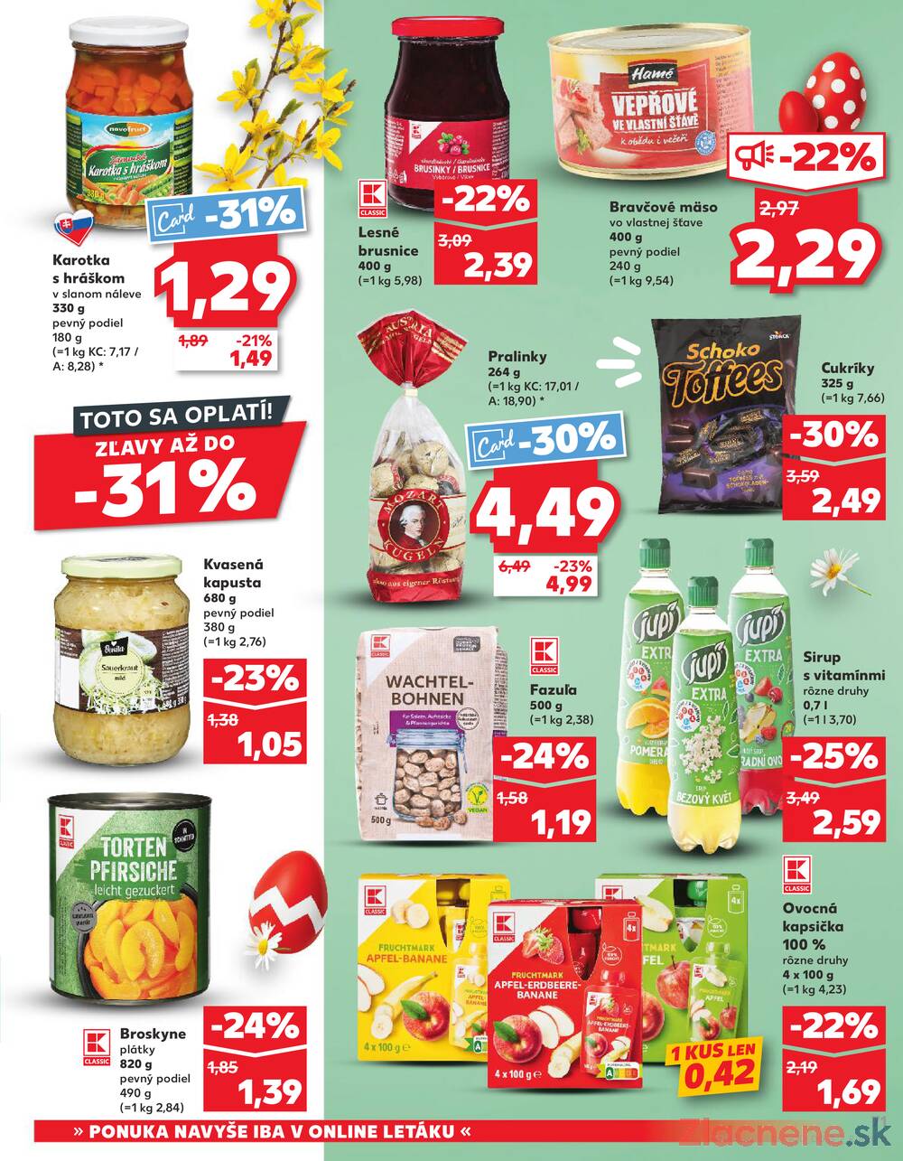 Kaufland 26.3. - 31.3. - Kaufland Kežmarok