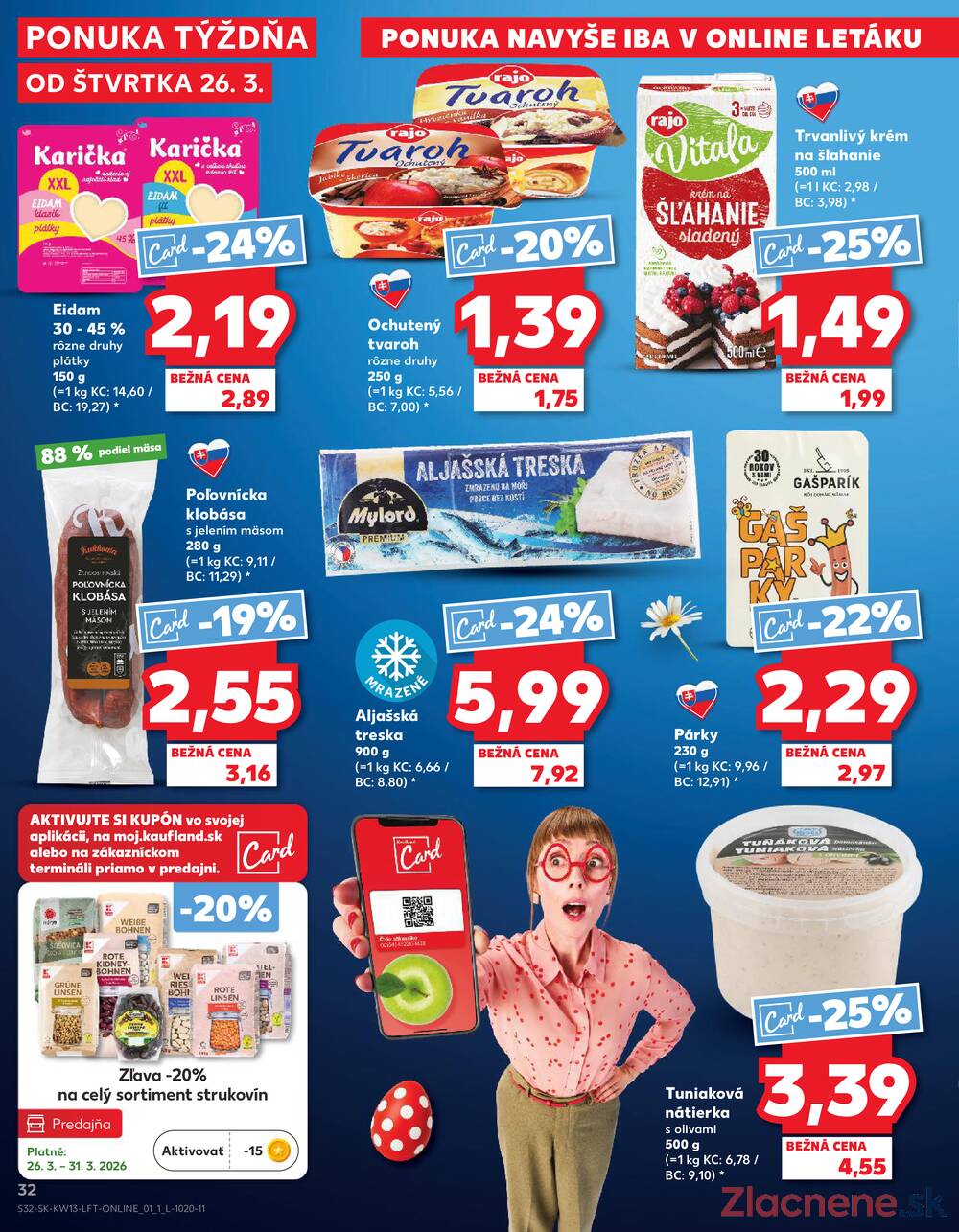 Kaufland 26.3. - 31.3. - Kaufland Bánovce nad Bebravou