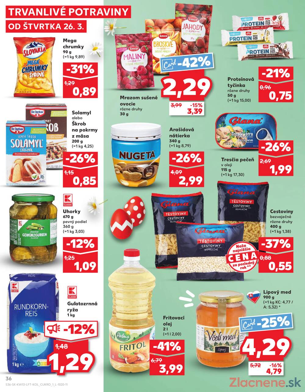 Kaufland 26.3. - 31.3. - Kaufland Prešov - Sekčov 