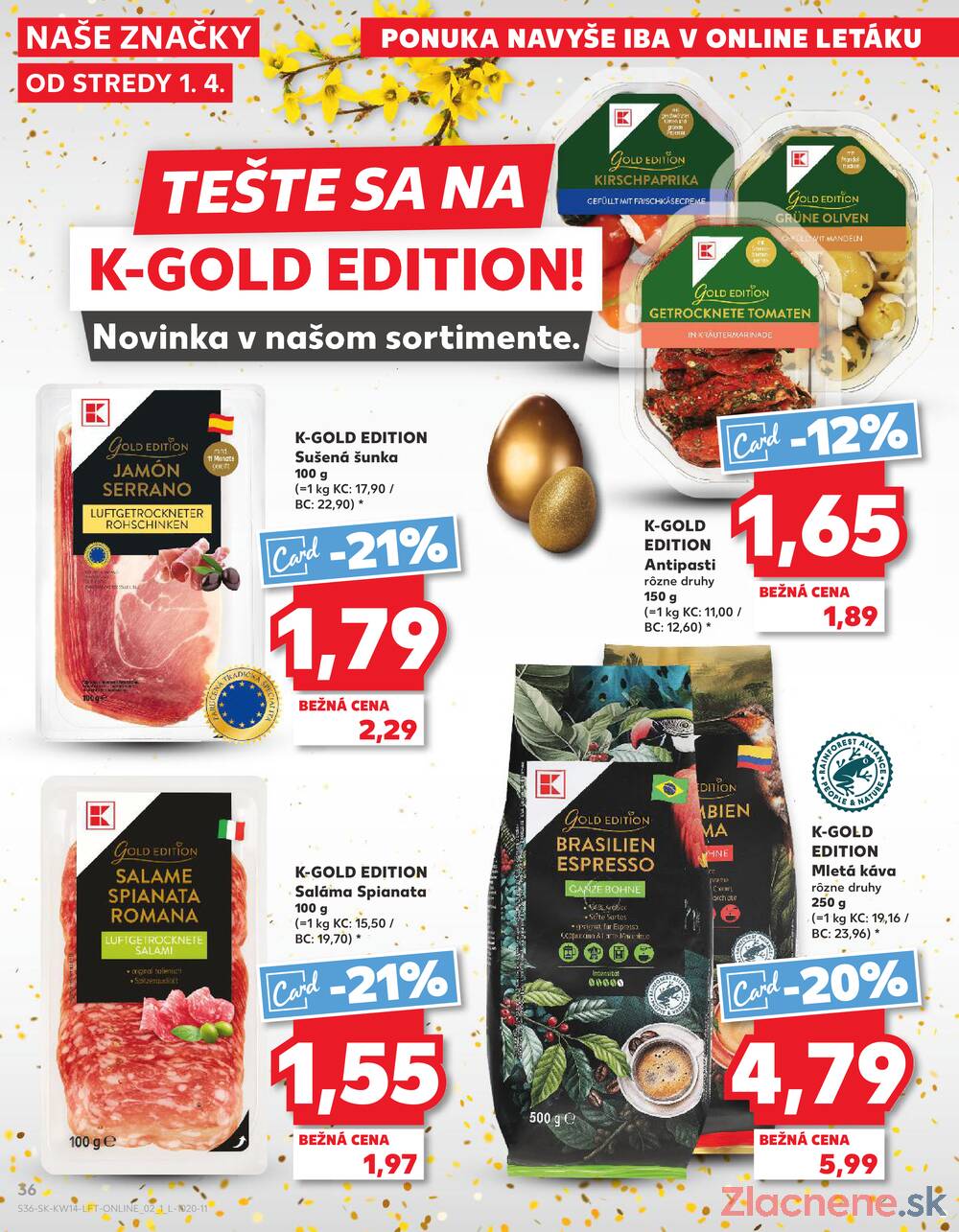 Kaufland 1.4. - 8.4. - Kaufland Humenné