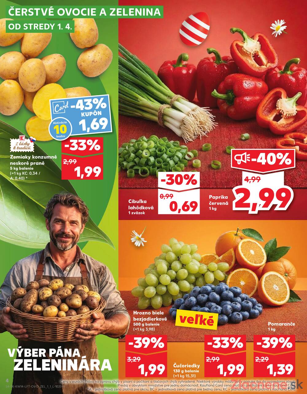 Leták Kaufland - Kaufland 1.4. - 8.4. - Kaufland Trebišov - strana 4