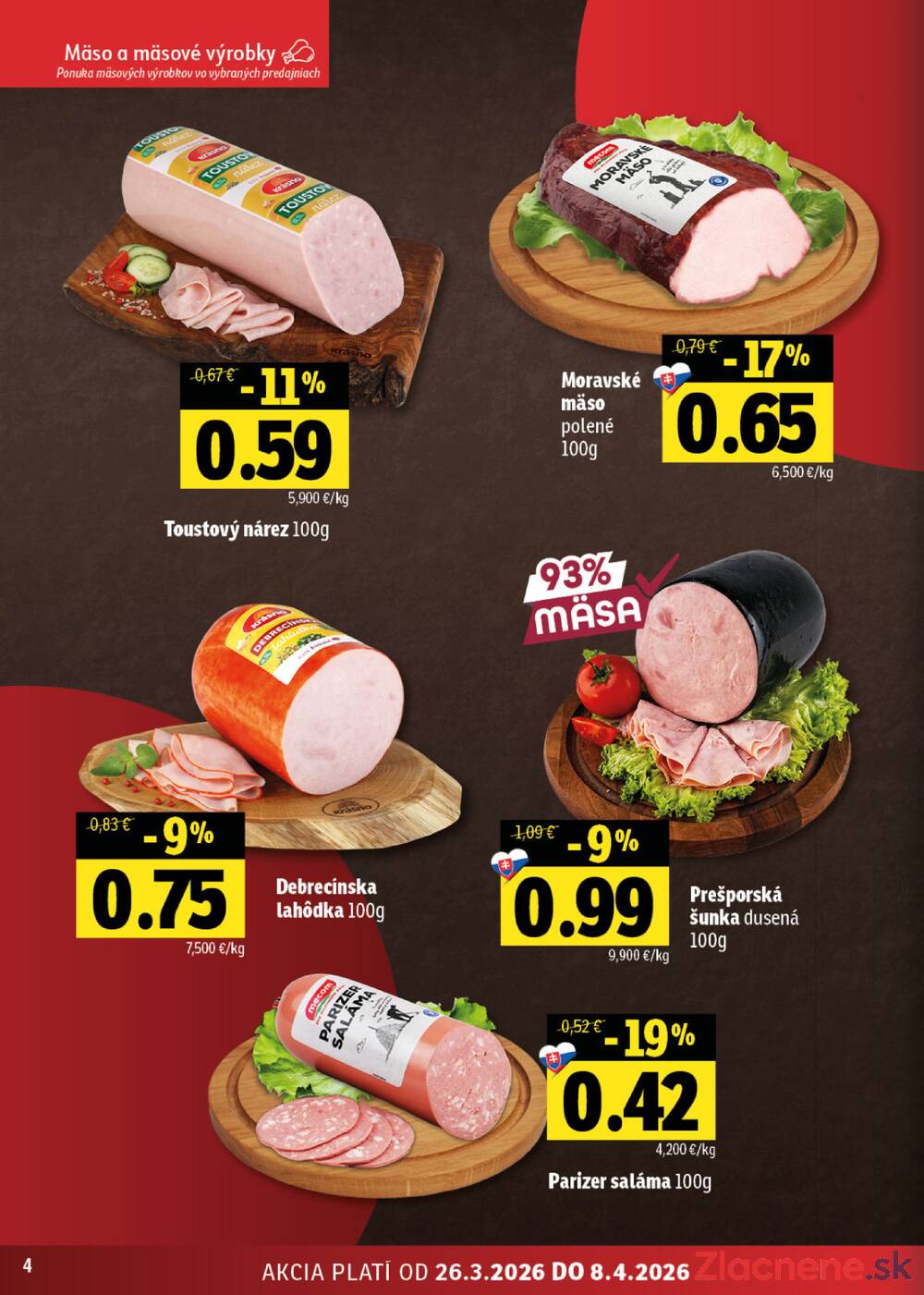 Leták Fresh - Fresh do 8.4. - strana 4