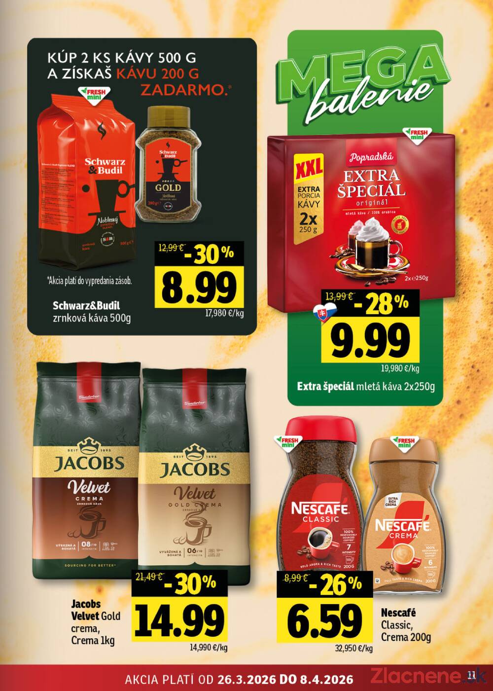 Leták Fresh - Fresh do 8.4. - strana 11