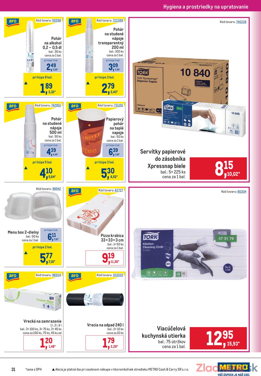 Leták METRO - METRO Gastronómia do 21.4. - strana 31