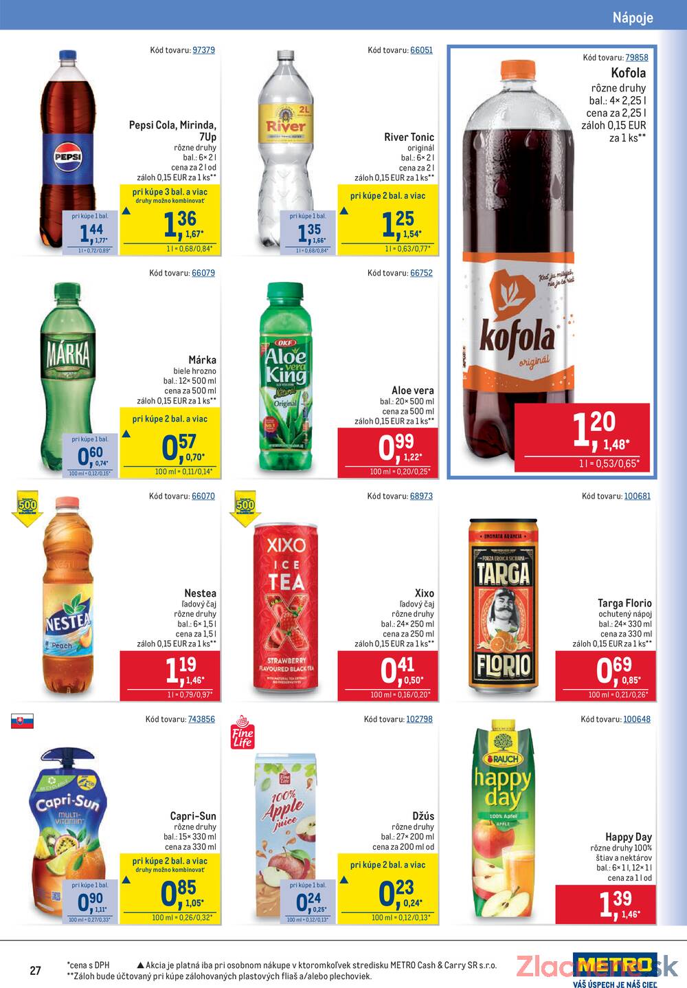 METRO Maloobchod do 7.4.