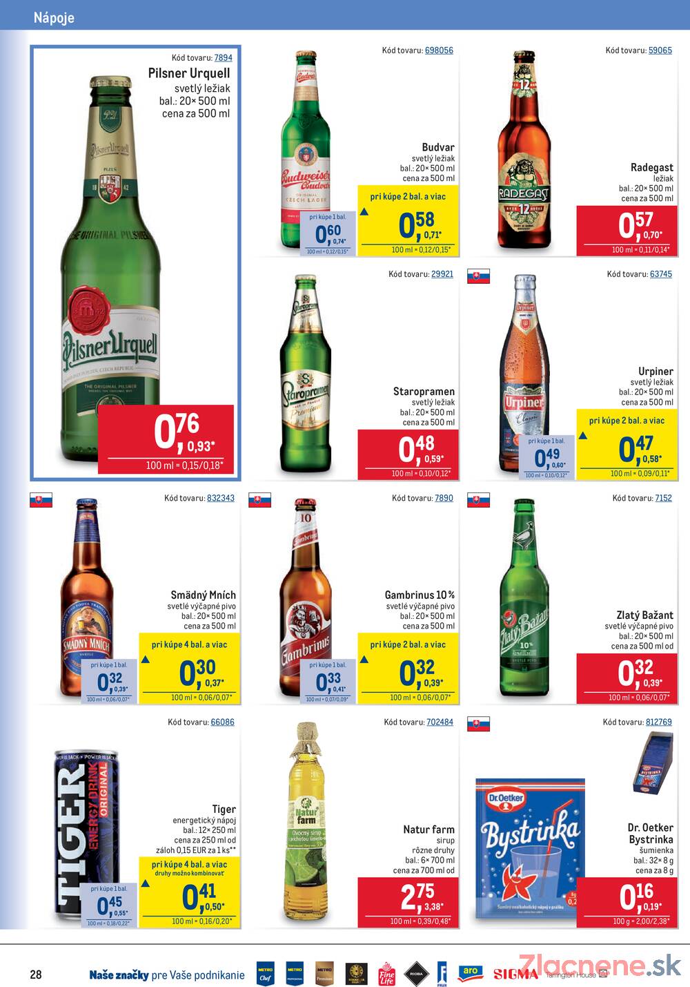 METRO Maloobchod do 7.4.