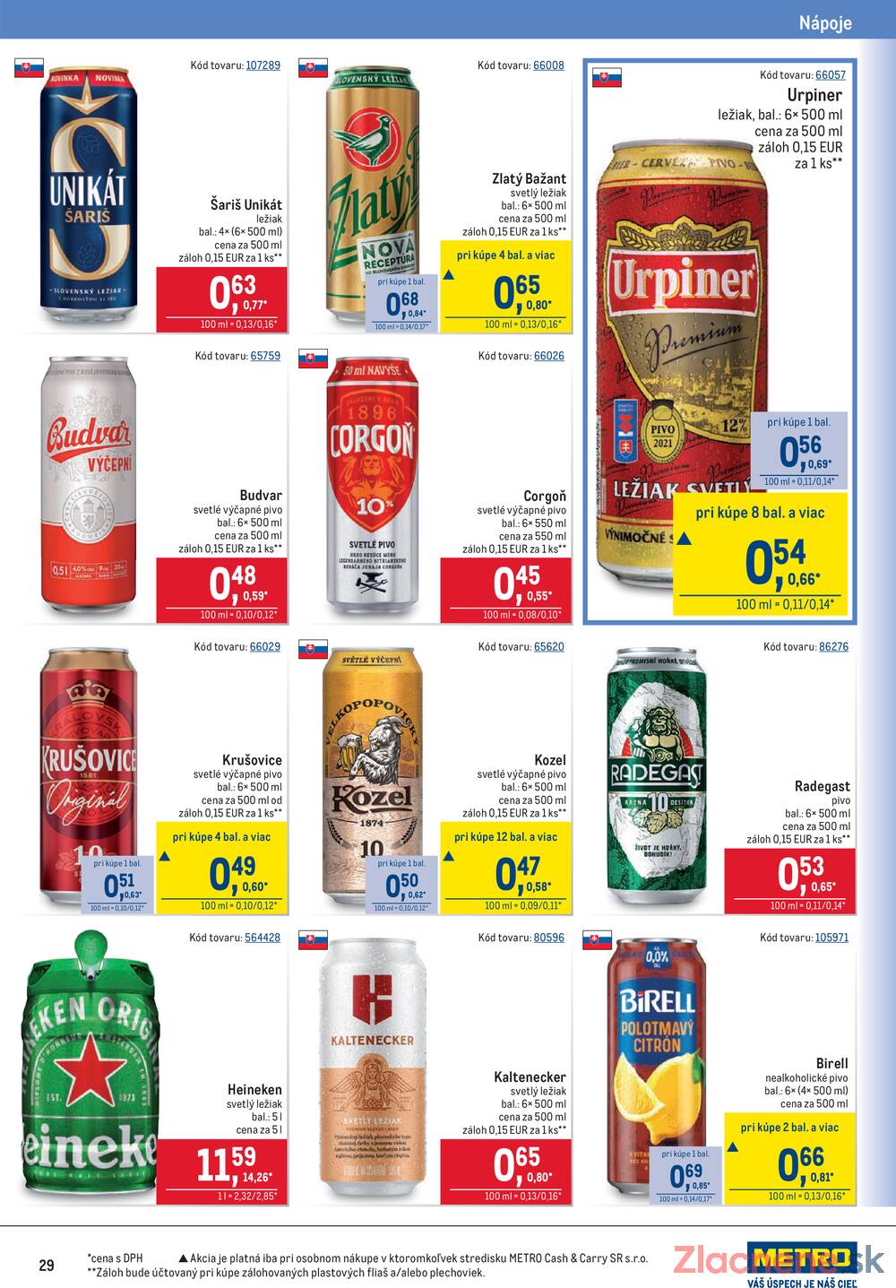 METRO Maloobchod do 7.4.