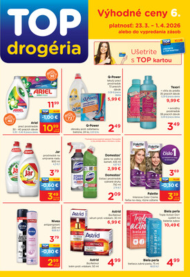 TOP drogerie : 1 leták