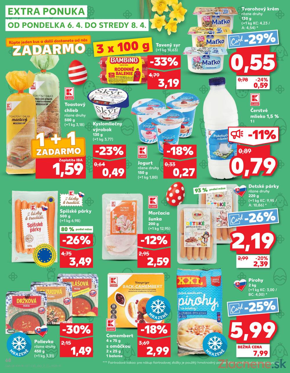Kaufland 1.4. - 8.4. - Kaufland Sereď