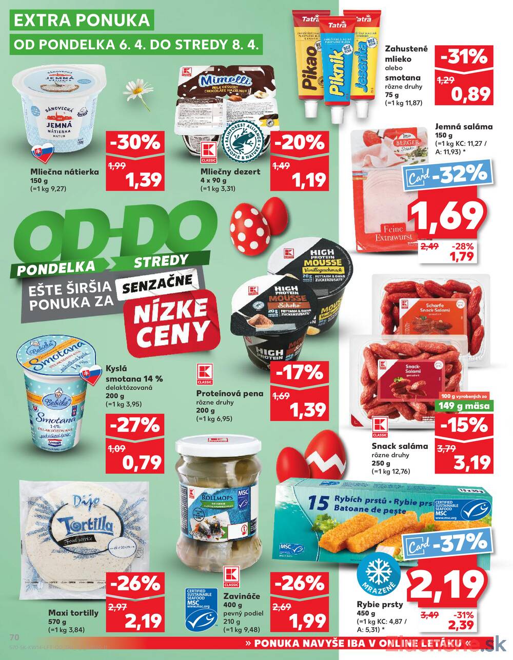 Leták Kaufland - Kaufland 1.4. - 8.4. - Kaufland - Pezinok-Grinava - strana 70