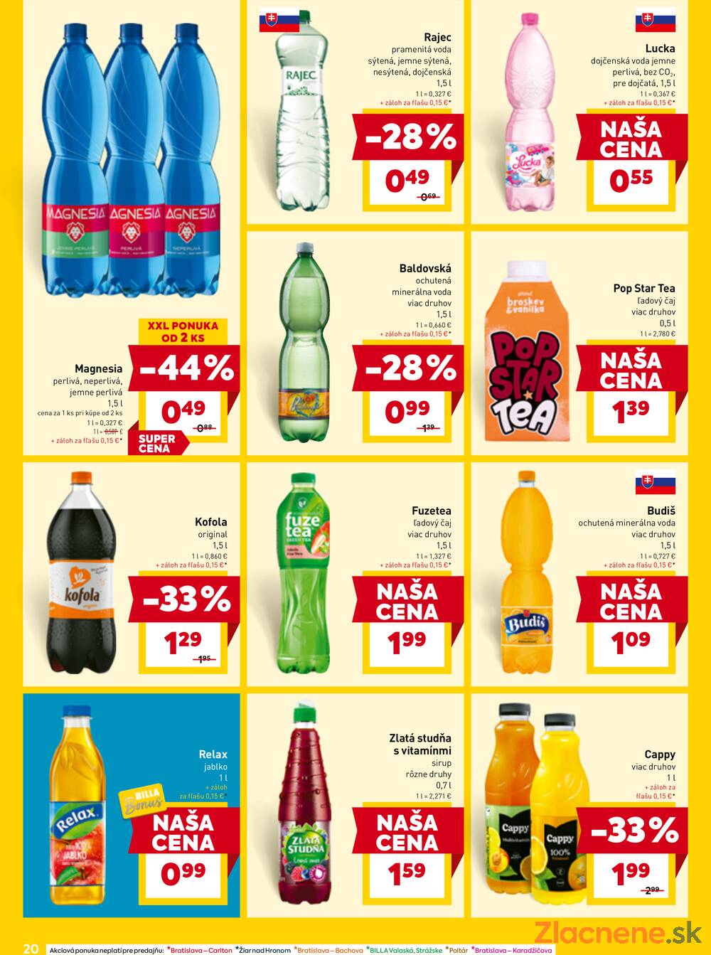 BILLA od 30.3. do 6.4.2026