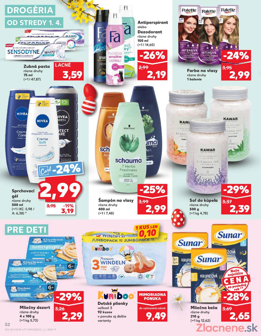 Kaufland 1.4. - 8.4. - Kaufland Bratislava - Rača